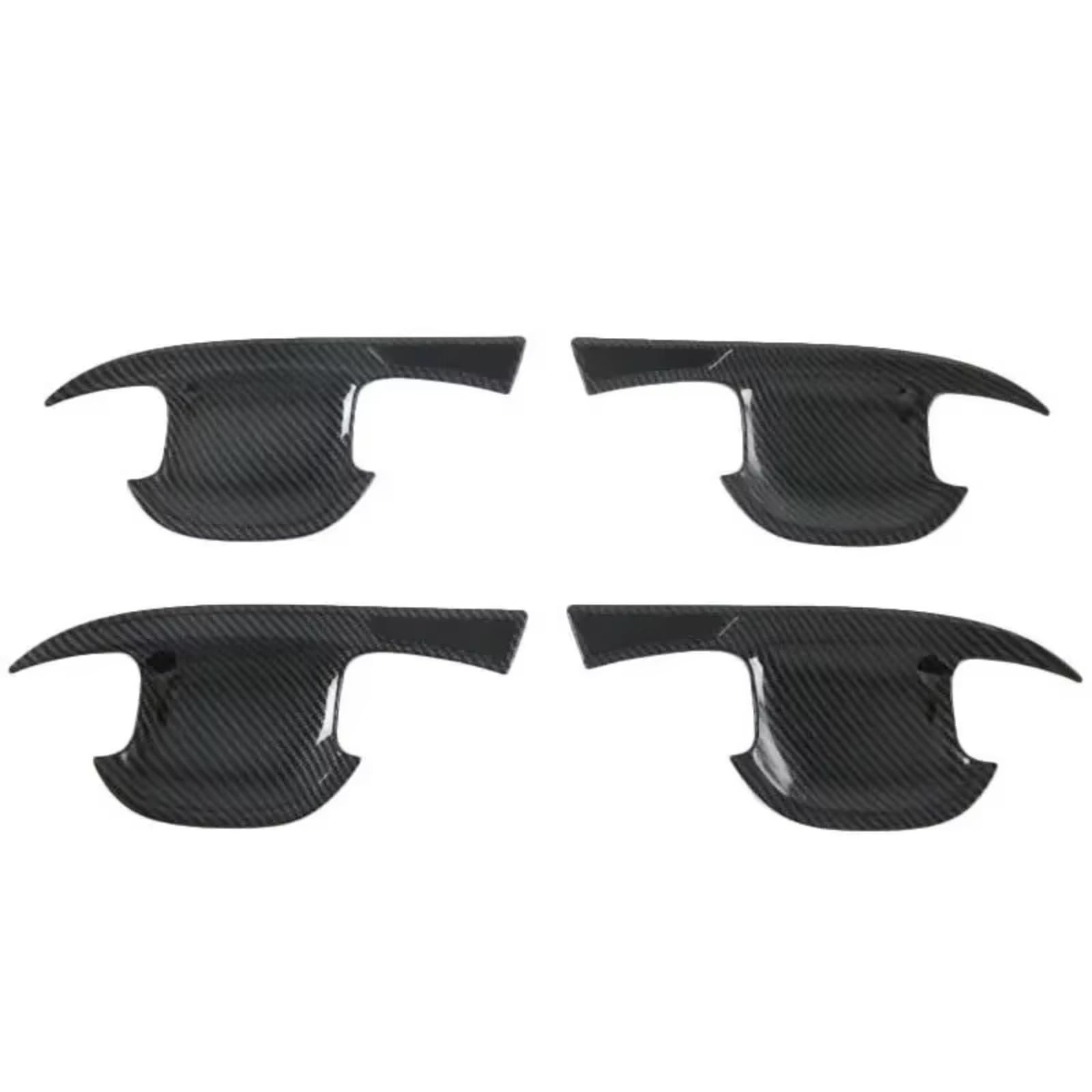 Qdzvalumv Carbon B Car Door Handles Cover Shell Compatible With Kia For Sorento Mq4 2020-2023 Car Exterior Door Handle Bowl Moulding Cover Trim Sticker Decor Accessories Set(Carbon B)