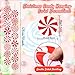 EggSun 12 Pack Christmas Peppermint Candy Hanging Ceiling Swirls Decorations,Peppermint Candyland Cane Paper Cutouts Banner Garland for Xmas Holiday Party Tree Ornaments Decors Supplies Favors