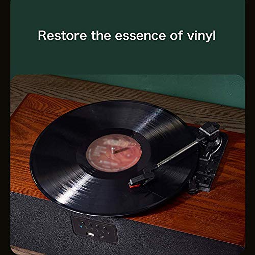 Turntable Music Center avec Haut-parleurs stéréo, Nostalgique Classique en Bois Enregistrement Bluetooth Lecteur avec Play USB et encodage Support 33/45/78 Speed - Les Beatles, Paul McCartney, John Lennon, RIngo Starr, George Harrison Turntable Music Center avec Haut-parleurs stéréo, Nostalgique Classique en Bois Enregistrement Bluetooth Lecteur avec Play USB et encodage Support 33/45/78 Speed – Image 5