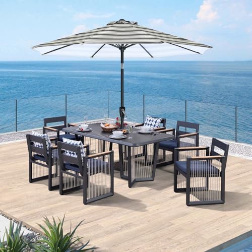 Image of ABCCANOPY 9FT Patio Umbrella Outdoor 8 Ribs Table Umbrella