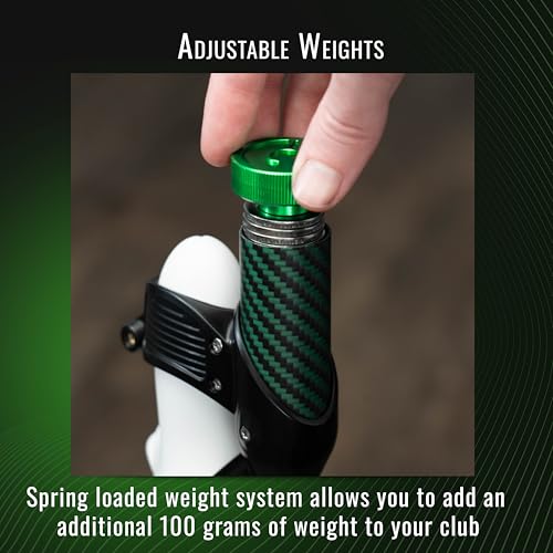 deadeyevr - drivr elite mini - golf club for virtual reality - realistic vr golf simulator handle - adjustable weighted vr golf club grip for enhanced play