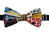 EmilyRose Couture Sci-Fi Comic Book Bow Tie-adjustable Neck Strap, Pre Tied-comic Con