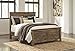 Signature Design by Ashley Trinell Rustic Panel Headboard, Queen, Warm Brown