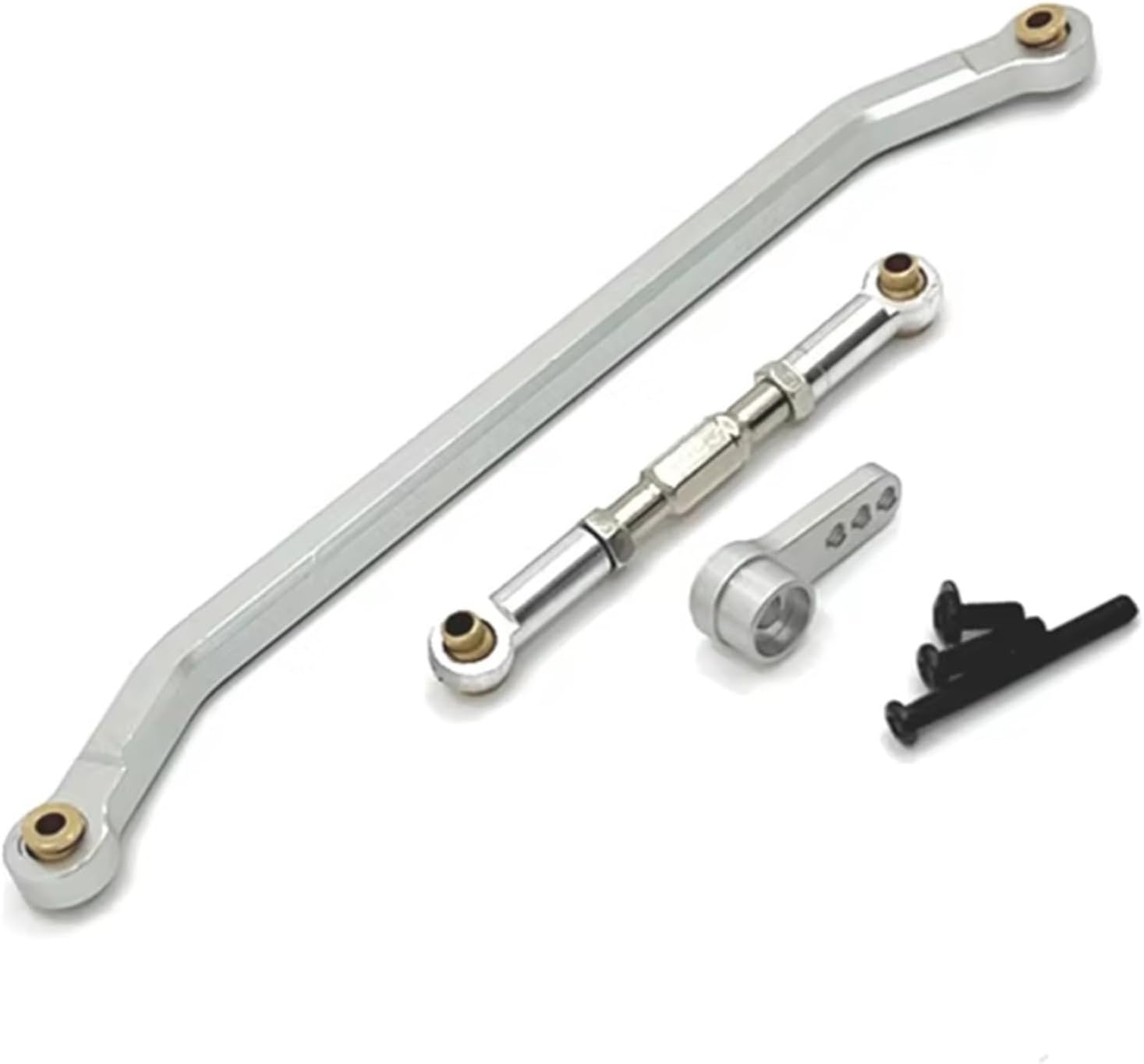 おもちゃとアクセサリー For MN For MN128 For Wrangler 1/12 メタルアップグレード交換用ステアリング