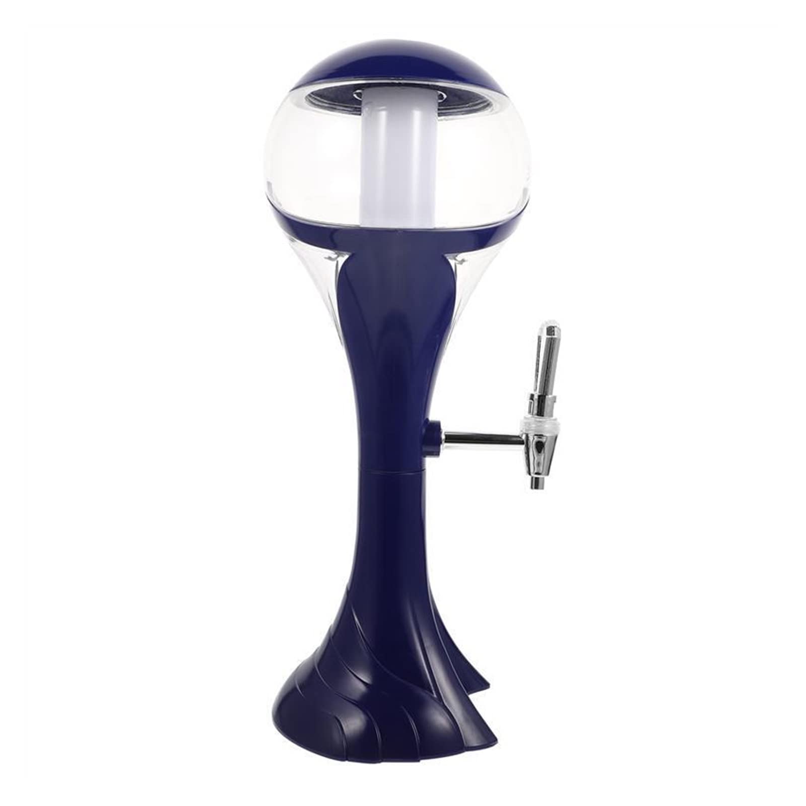 Dispensador de Torre de Cerveza 1.5L Bar Beer Tower Party Wine Beer Water Juice Dispensador de bebidas Tabletop Liquid Drinking Container Pourer Beer Tower Dispensador con grifo Torre Cerveza/Dispensa