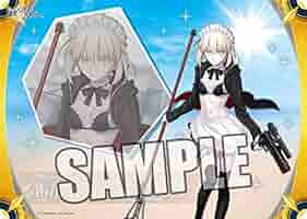FGO Fate アルトリア・ペンドラゴン 札人の戯れ プレイマット Fate セイバーオルタ アルトリアペンドラゴン(オルタ) プレイ