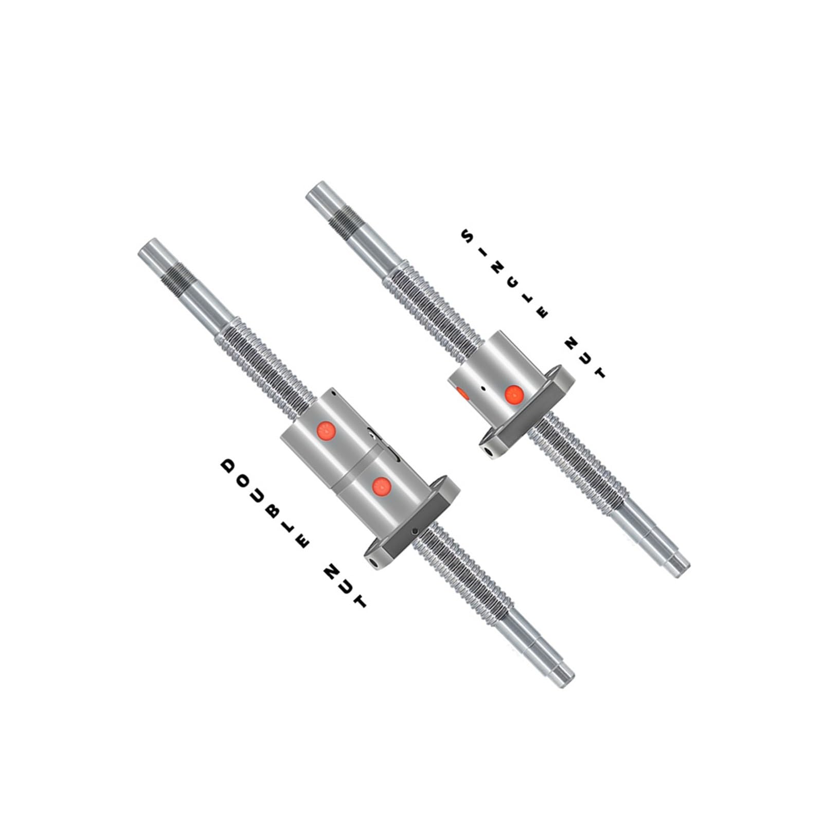 vite a ricircolo di sfere Kit set viti a ricircolo di sfere CNC 25mm SFU DFU 2505 2510 con singolo doppio dado + supporto BKBF20 + alloggiamento DSG25H + accoppiamento D40L66(DFU2505 Double Nut,450mm)