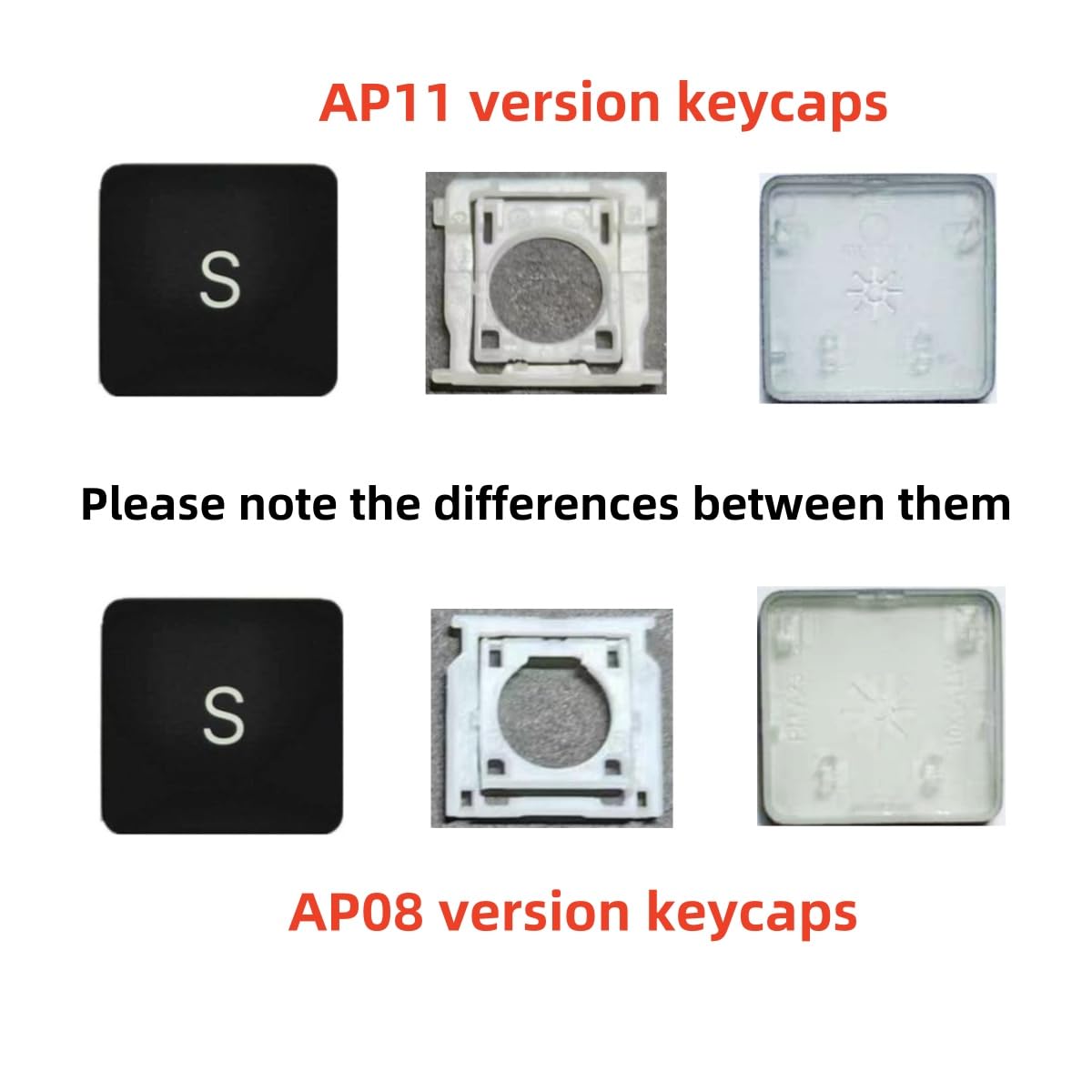 Amazon.com: Replacement Individual AP08 Type S Key Cap and Hinges