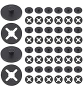 WEBEEDY 80 PCS Running Bib Buckles Race Number Bib Holders Fixing Clips for Field Events Fastener...