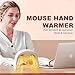 Nediea Mouse Pad Hand Warmer, 110V 100W Foldable Electric Warming Heater for Office Desk, Gaming Desk Accessories (White)