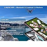 GOODTEL 2025 Tablet 10-inch 10GB RAM 64GB ROM 1TB TF, Android 13, WiFi 5G/2.4G, Bluetooth 5.0, GMS, Widget, Split-Screen Function, AGPS, OTG, Type-C, 3.5mm AUX, 6000mAh, 8MP+5MP, Red - Image 5