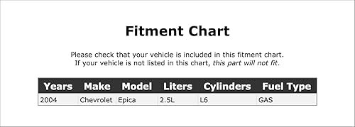 Miniatura 2 de Fuel Tank Cap Compatible With Chevrolet Epica 2.5L L6 GAS 2004 PC-1111259