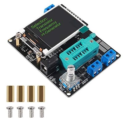 Transistor Tester?ACEIRMC Multifunctional LCD GM328A Transistor Tester Diode Capacitance ESR Voltage Frequency Meter PWM Square Wave Signal Generator SMT