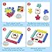 Edulok Word Race Cube - Preschool Wooden Alphabet Letter Blocks & Phonics Matching Games - CVC Word Learning Toys