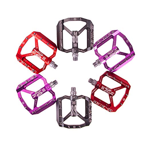 Fahrradpedale 3 Lager MTB Fahrrad Pedal 9/16 "Spindel DREI PCs Ultra -versiegeltes Material +Du Aluminium stark