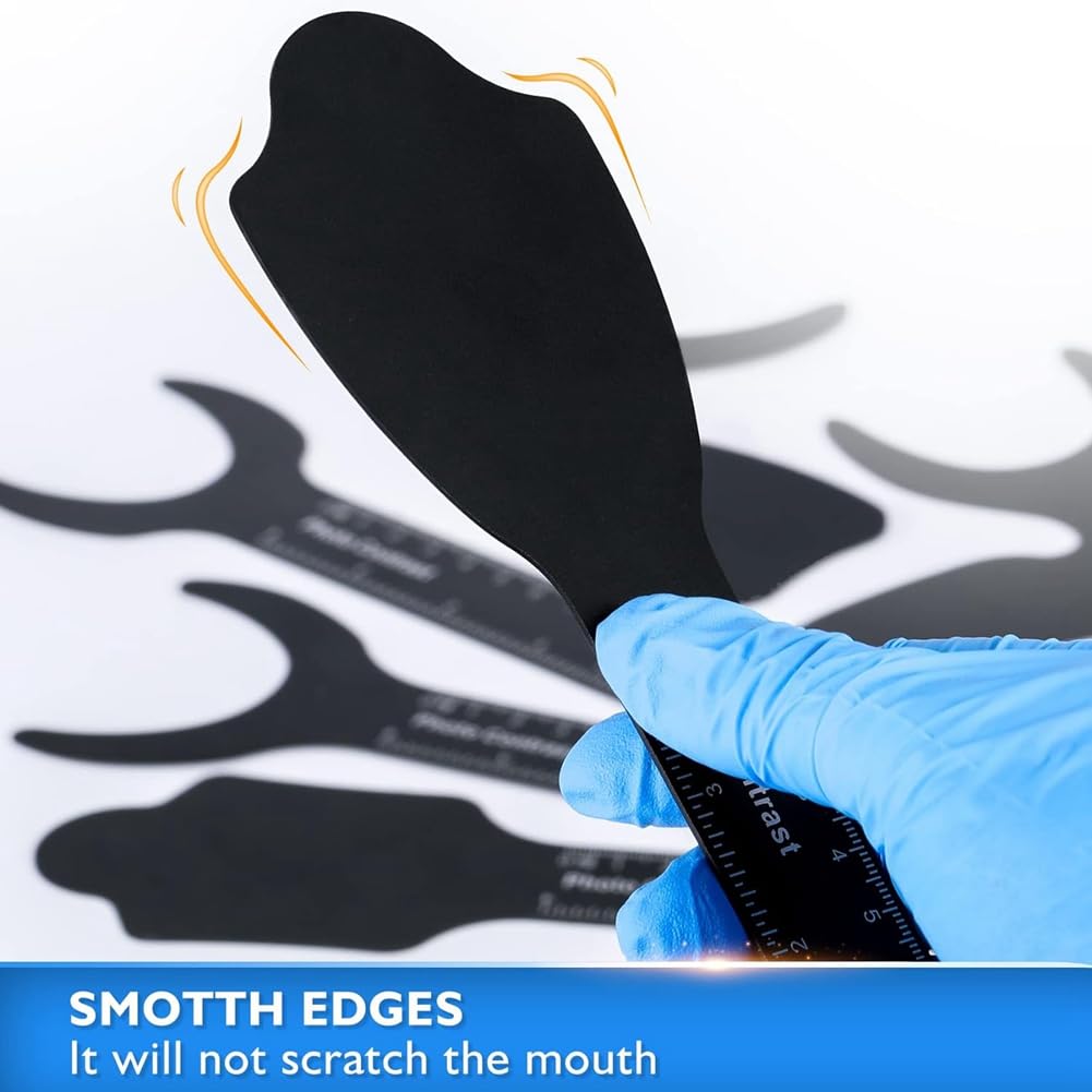 Kit de fotografía intraoral de contrastes dentales 6 piezas