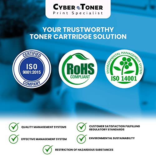 Cyber Toner Compatible 58A Hp Toner Cartridge (With Chip) Replacement For Hp 58A Cf258A (Black Ink, 2-Pack) For Use In Laserjet Printer M404N M404Dn M404Dw Mfp M428Fdw M428Fdn M428Dw M404 #TOP7
