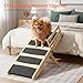 HOOBRO Dog Ramp for Bed, 15.7