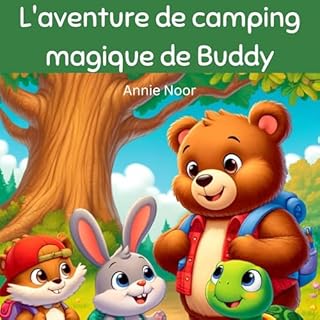 Page de couverture de L'aventure de camping magique de Buddy