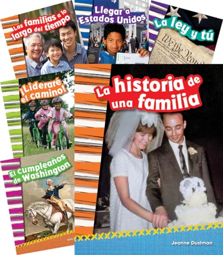 Social Studies Grade 2 10-Book Spanish Set (Social Studies: Informational Text) (Spanish Edition)