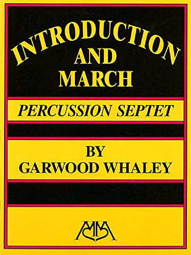 Introduction And March partition percussion concert de fin d'année école de musique