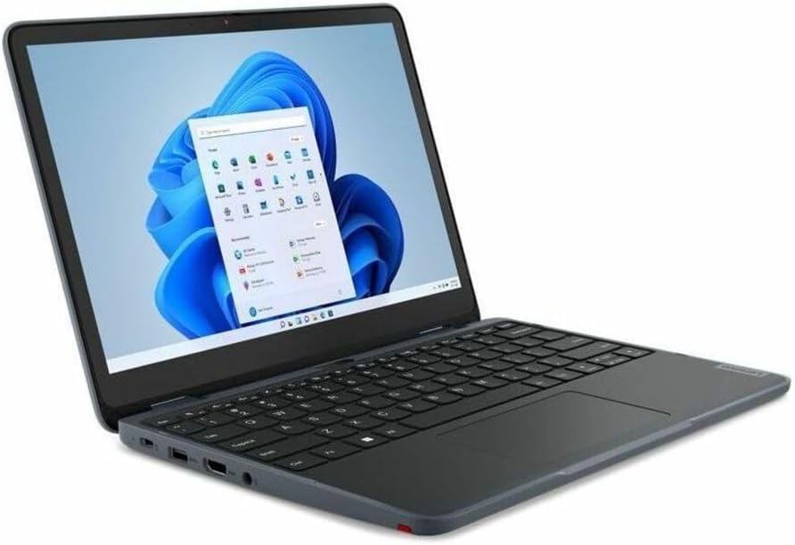 Lenovo 500w Yoga Gen 4 82VQ000RUS 12.2" Touchscreen Convertible 2 in 1 Notebook - WUXGA - Intel Core i3 i3-N300-8 GB - 128 GB SSD - English Keyboard - Slate Gray - Intel Chip - 1920 x 1200 - Windows