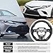 Automotive Carbon Fiber Steering Wheel For Toyota Camry SE XSE XLE 2018 2019 2020 2021 2022 2023 Carbon Fiber Leather Steering Wheel