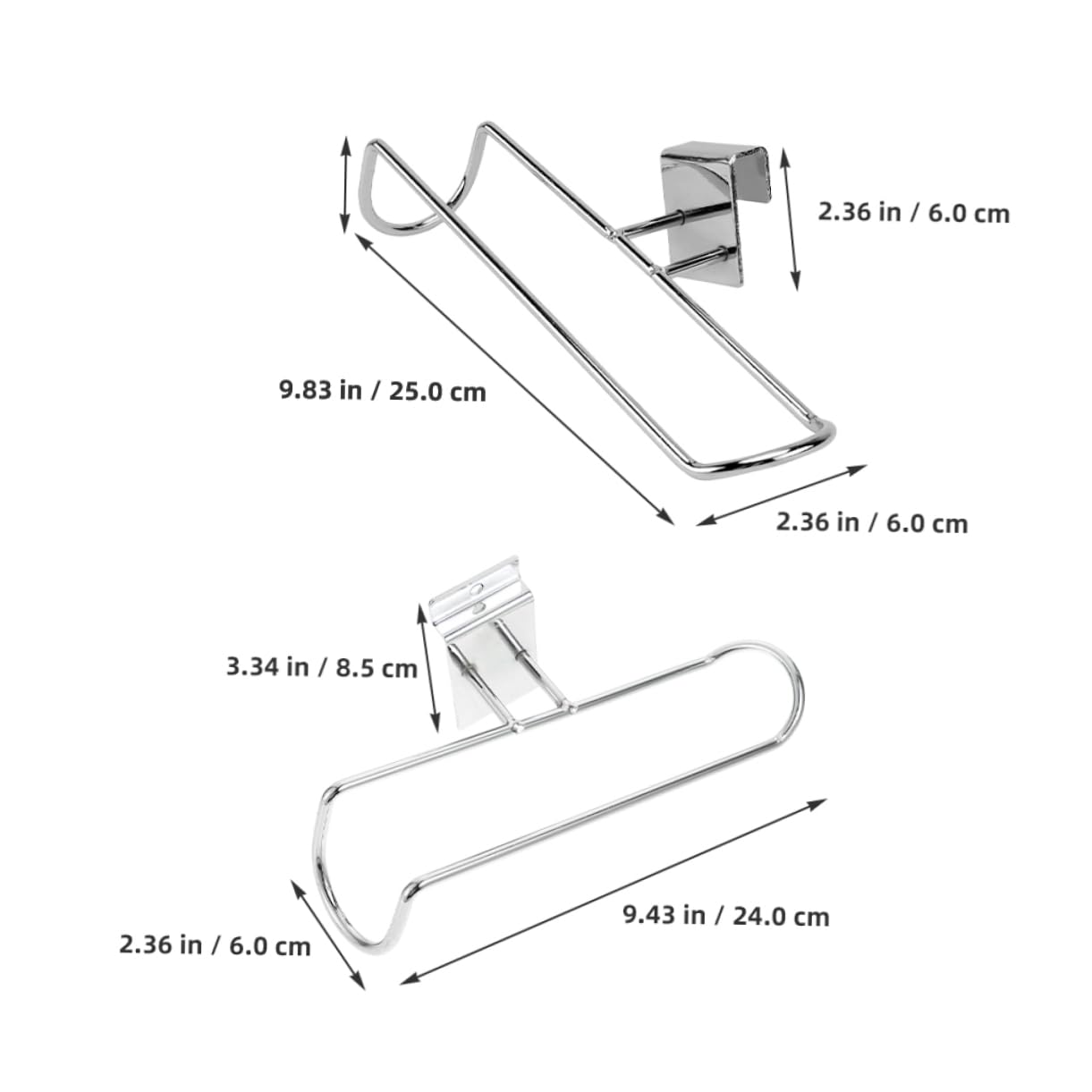 SUPVOX Skates Display Stand 2 Pack Roller Inline Skates Storage Mount Hanger for Skating Shoes Sturdy Metal Construction