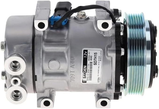 New SANDEN OEM A/C Compressor fits Kenworth T800, W900 - OE# 4040
