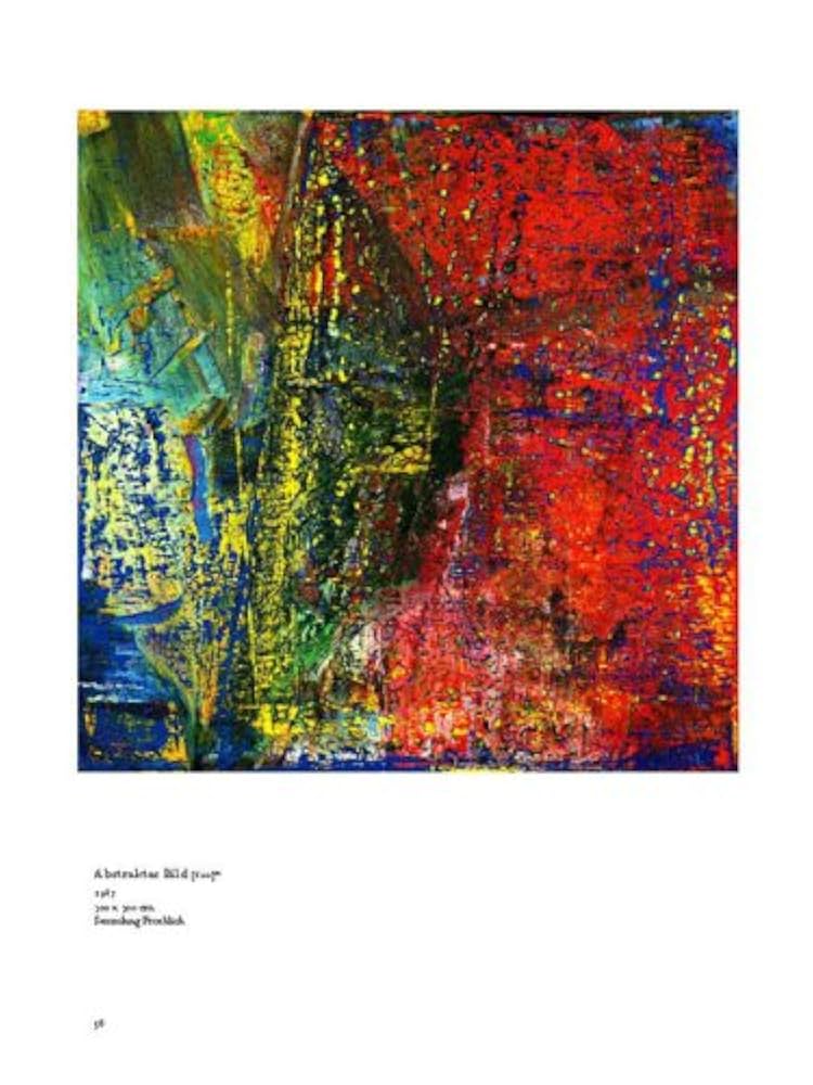 ゲルハルト　リヒター　Large Abstracts 画集 Amazon | Gerhard Richter: Large Abstracts | Wilmes, Ulrich