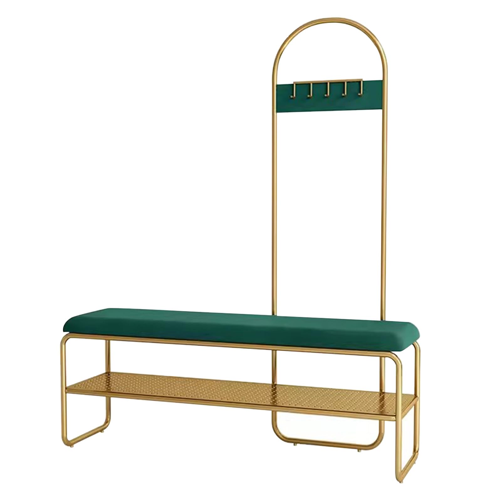 FGXHHS Entryway Hall Tree with Shoe Bench & Coat Rack - Mudroom Sto Solut 5 Hoo nizat for Bedroom Living Room