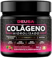 Colágeno com Ácido Hialurônico Deusa Frutas Vermelhas, 30 doses