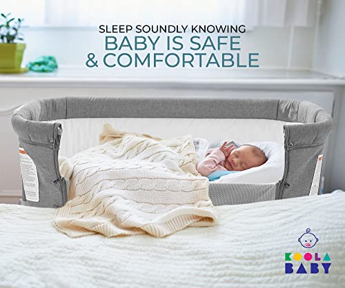 Koolerthings 685364199036 3 In 1 Baby Bassinet, Bedside Sleeper, & Playpen, Easy Folding Portable Crib thumb #5