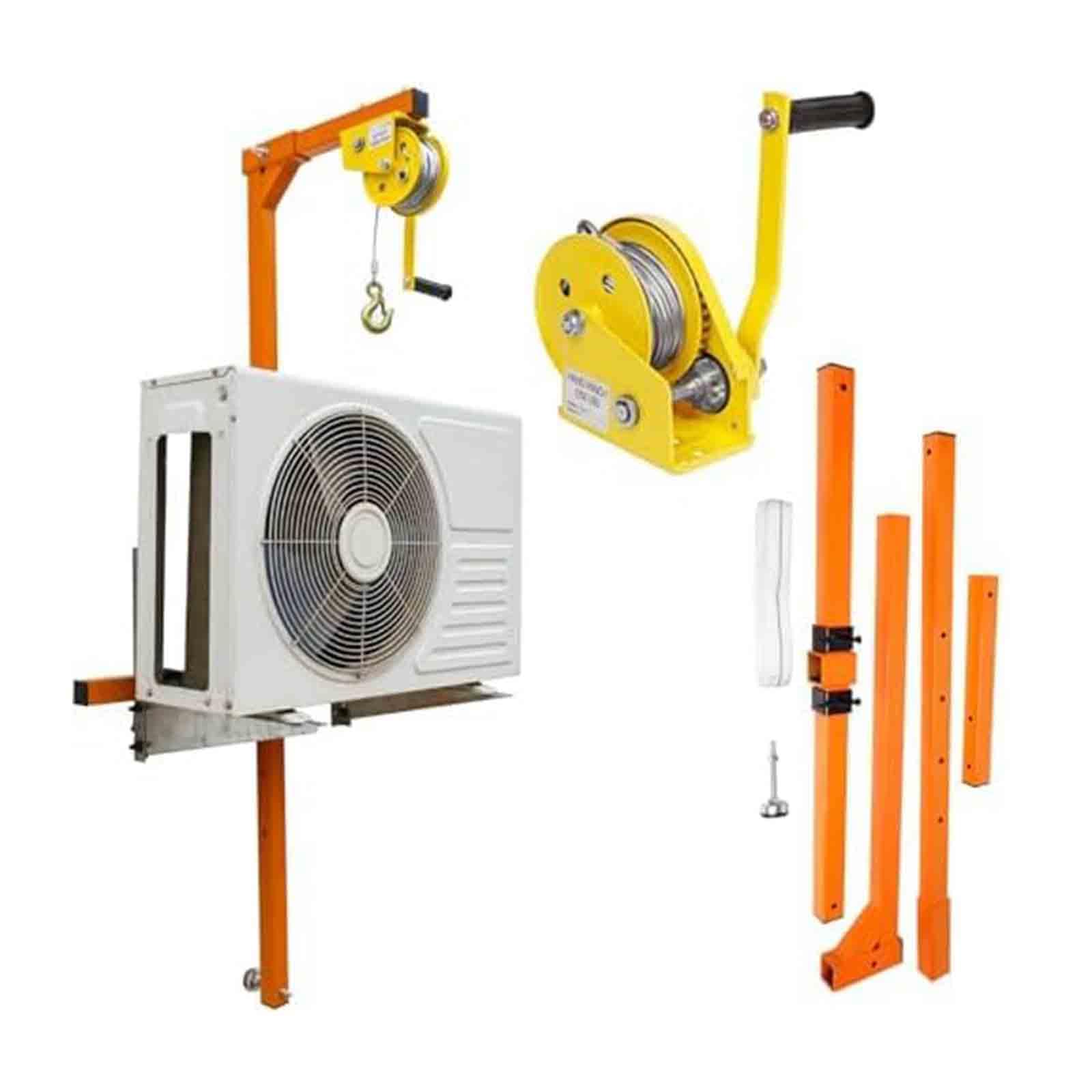 Outil de levage robuste pour installer sa climatisation de maison