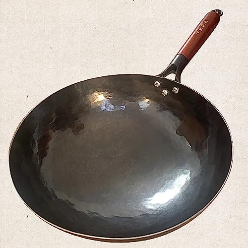 Wok de Acero Negro 34cm Carbono Tradicional miniatura 5