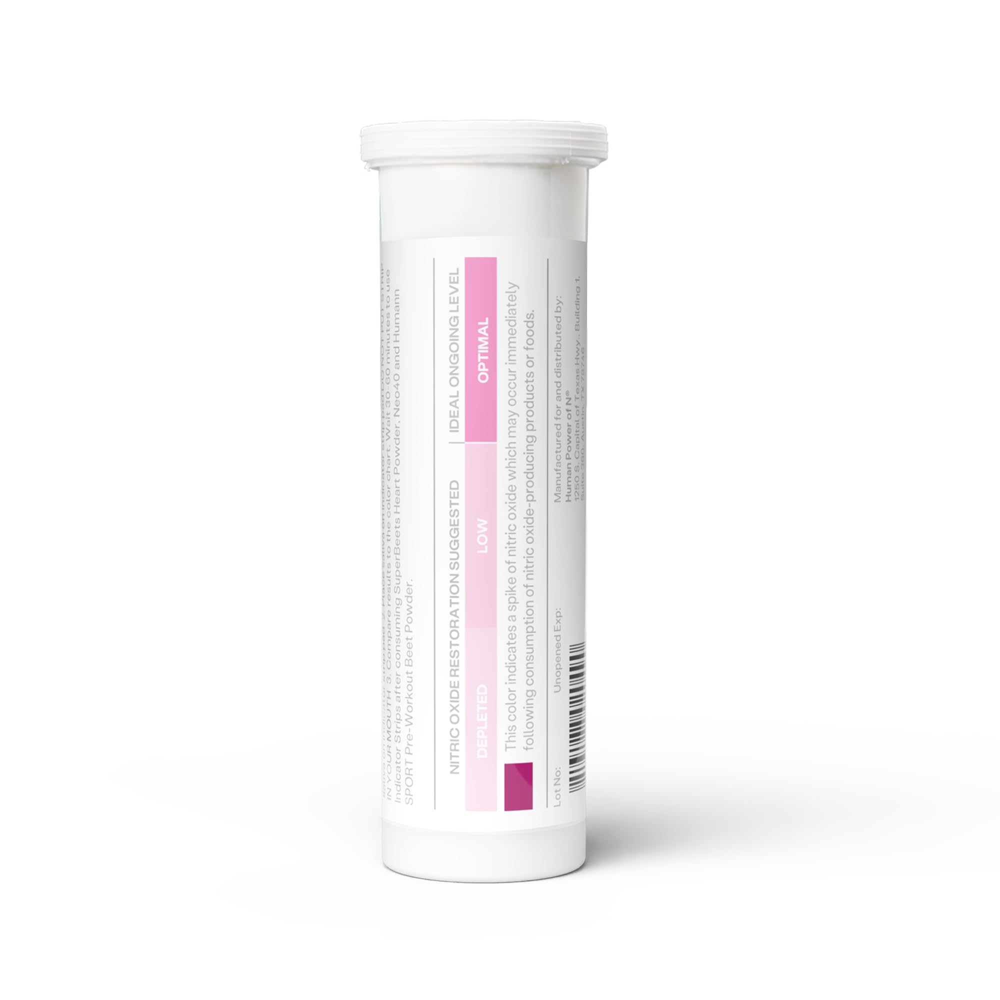 Humann - Nitric Oxide I Indicator Strips - Test salivary Nitrite Levels - 1 Tube of 25 Strips — Amazon image 7