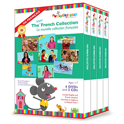 The NEW French Collection (Gift Set of 4 DVDs, 3CDs)
