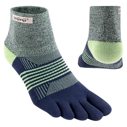 Injinji Women's Trail Midweight Mini-Crew (X-Small/Small, Stargazer)
