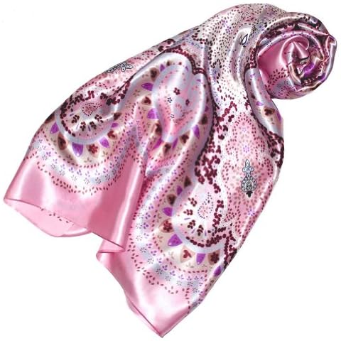 LORENZO CANA Foulard pour la femme - écharpe de 100% soie pour le printemps et l´été Cover
