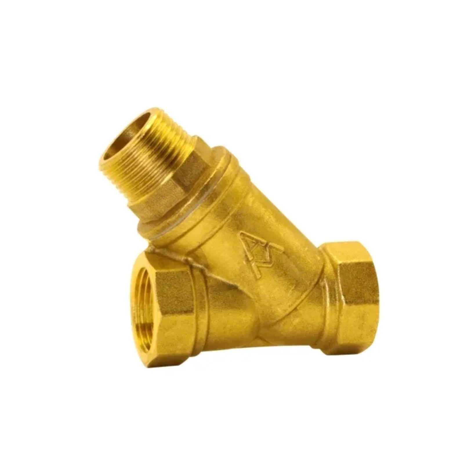 20mm 25mm Brass Y Type Thread 3 Way Check Valve(3l4 Female)