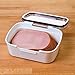 ProKeeper Progressive International Prepworks Mini Deli Air Tight Silicone Sealed Food Storage Container with Clear Dry Erase Compatible Lid, 5.75 Inches Long