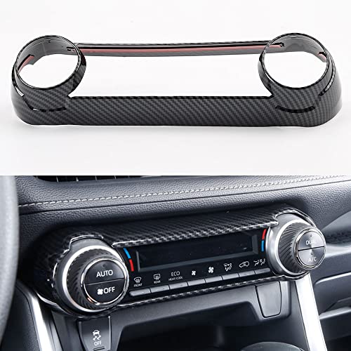 LEXLEY Carbon fiber Style Air Conditioning Knob Climate Control Module