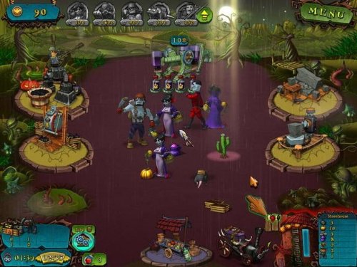 Vampires Vs. Zombies Pc - vue 8