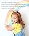 NewFamily Dustless Chalk for Kids, Colored Sidewalk Chalk With Holder,Non-Toxic Washable Toddlers Chalks Drawing Writing for Outdoor Art Play,Blackboard(12 Pcs)