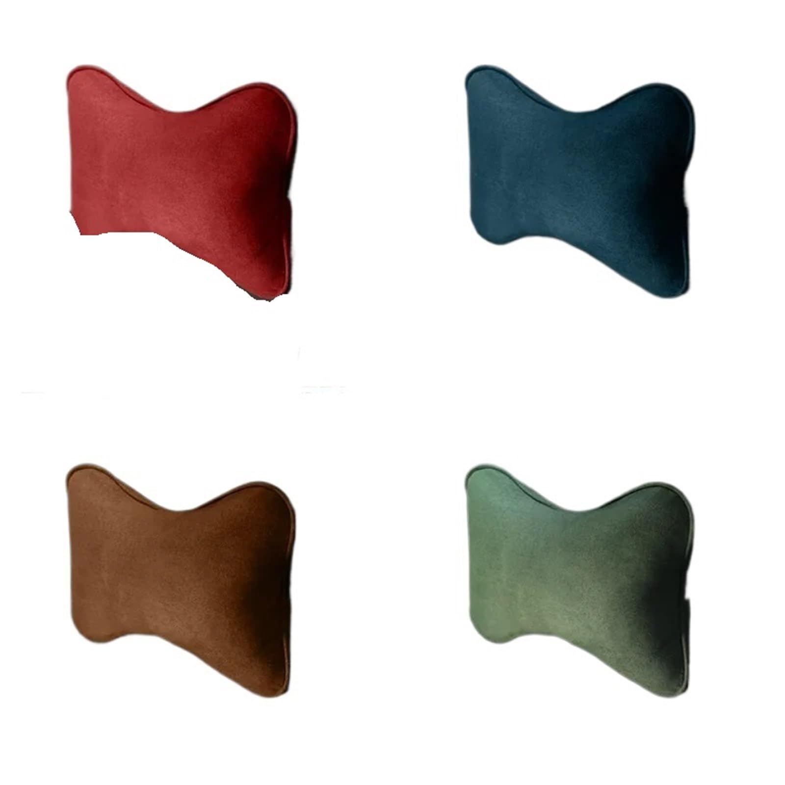 Poggiatesta per seggiolino auto Adatto per LEXUS Sport - Accessori per sedili Cuscino per il collo in pelle scamosciata(Blue-1PC)