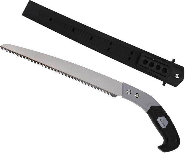 Amazon Basics Heavy-Duty Pruning Saw with Blade Cover (35.5 cm)