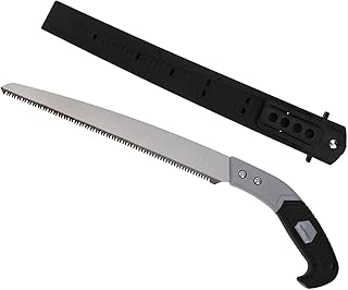 Amazon Basics 11-Inch Heavy-Duty Pruning Saw with Blade Cover, 7-Point