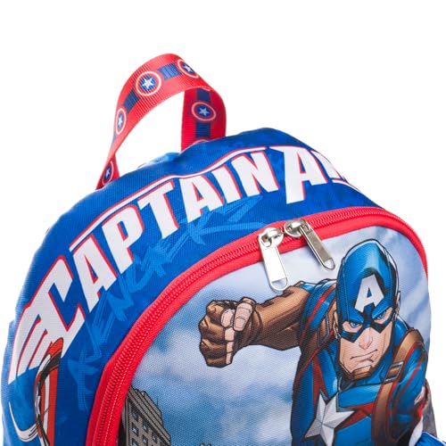 Wondapop Marvel Avengers Captain America 13" Deluxe Nylon Mini Backpack3