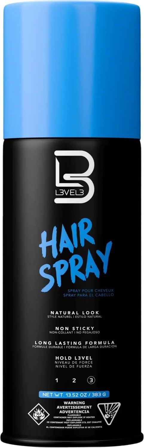 Amazon.com : L3 Level 3 Hair Spray - Long Lasting and Strong Hold