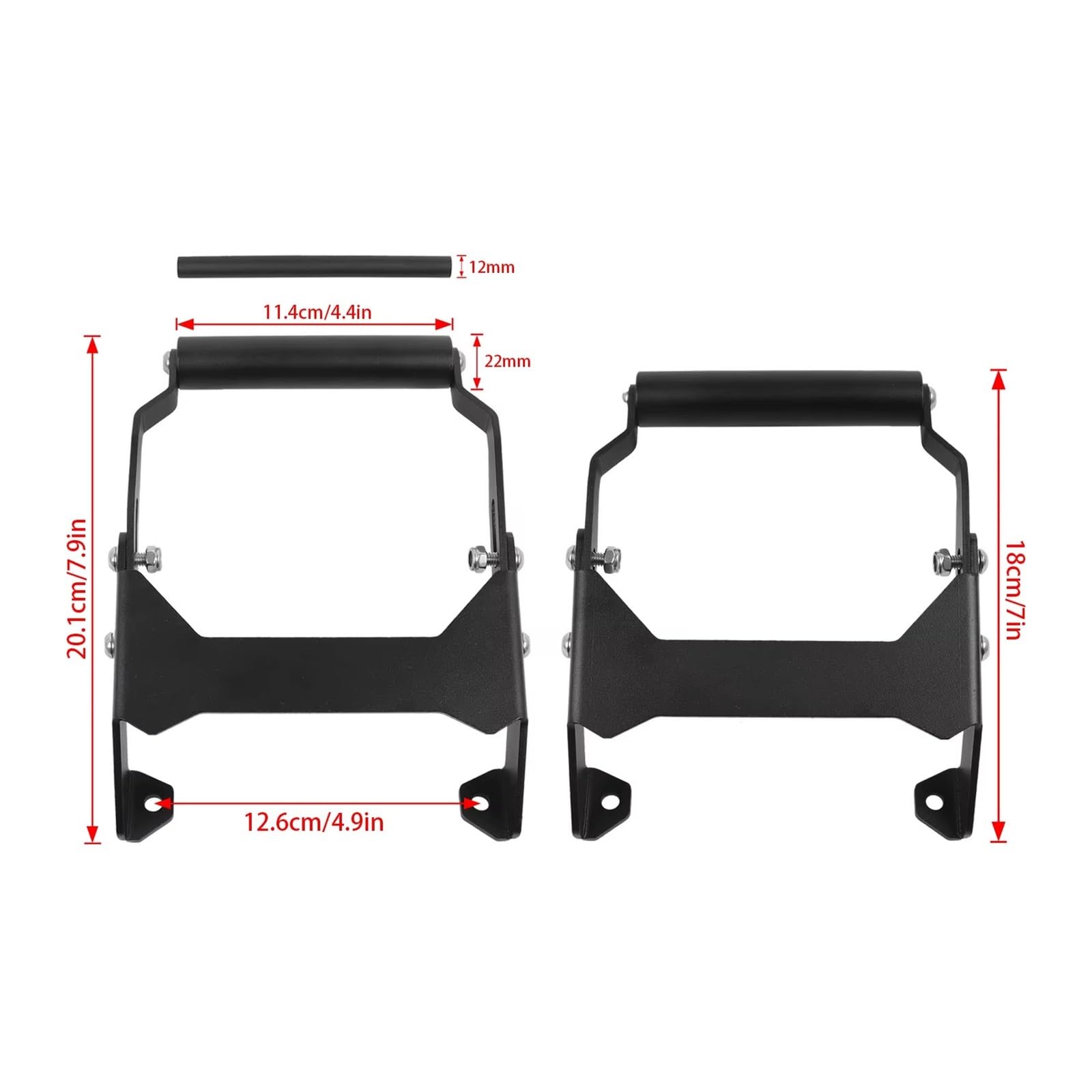 Per BMW Per R1300GS Per Adventure ADV 2023 2024 GPS Smart Phone Supporto Di Navigazione Staffa Montaggio Adattatore staffa gps moto(12 and 22MM)